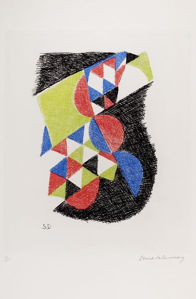 Sonia Delaunay : Composizione  - Asta Grafica internazionale e multipli d'autore - Associazione Nazionale - Case d'Asta italiane