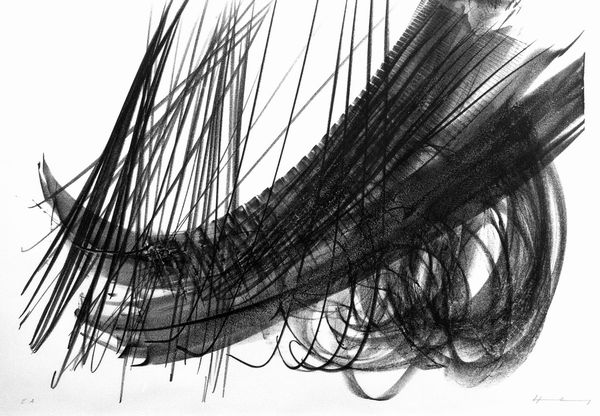 HANS HARTUNG : L 2  - Asta Grafica internazionale e multipli d'autore - Associazione Nazionale - Case d'Asta italiane