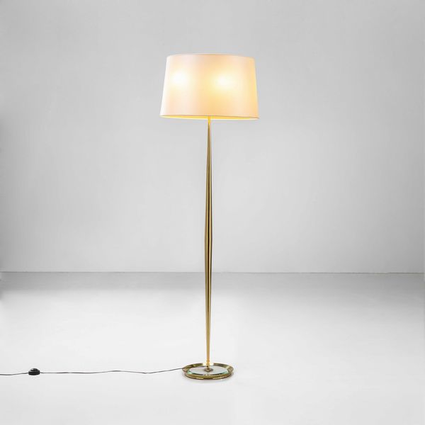 MAX INGRAND : Lampada da terra mod. 1692 variante  - Asta Fine design - Associazione Nazionale - Case d'Asta italiane