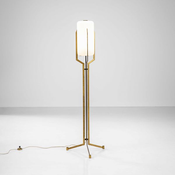 ANGELO LELII : Lampada da terra  - Asta Fine design - Associazione Nazionale - Case d'Asta italiane