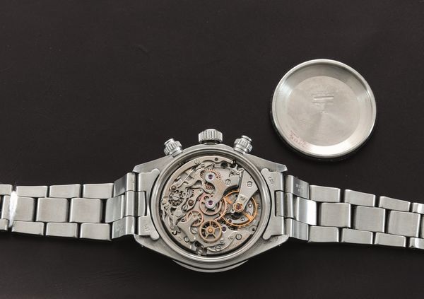 ROLEX - Cosmograph Daytona ref 6265 in acciaio cronografo tre contatori con lunetta tachimetrica, tasti a vite e quadrante Argent  - Asta Orologio da polso e da tasca  - Associazione Nazionale - Case d'Asta italiane