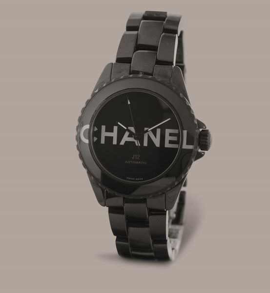 CHANEL - Wanted de Chanel edizione limitata in ceramica nera, con movimento automatico certificazione COSC, quadrante nero e movimento a vista  - Asta Orologio da polso e da tasca  - Associazione Nazionale - Case d'Asta italiane