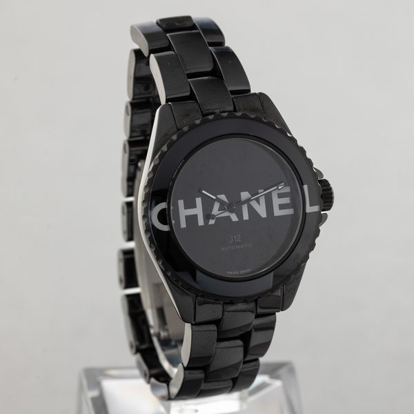 CHANEL - Wanted de Chanel edizione limitata in ceramica nera, con movimento automatico certificazione COSC, quadrante nero e movimento a vista  - Asta Orologio da polso e da tasca  - Associazione Nazionale - Case d'Asta italiane