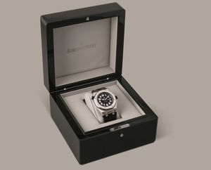 AUDEMARS PIGUET - Offshore Diver Boutique Edition, ref 15701ST in acciaio con quadrante Gran Tapisserie nero e rehaut blu, con scatola e garanzia  - Asta Orologio da polso e da tasca  - Associazione Nazionale - Case d'Asta italiane