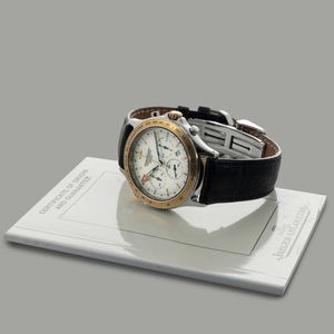 JAEGER-LECOULTRE - Reveil Heraion acciaio e oro quadrante bianco tre contatori con datario, movimento elettromeccanico e ghiera pulsometrica  - Asta Orologio da polso e da tasca  - Associazione Nazionale - Case d'Asta italiane