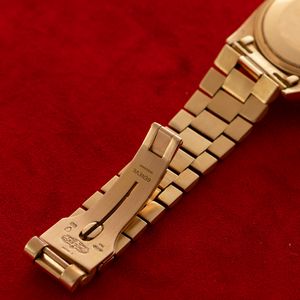 ROLEX - Daydate ref 18038 in oro giallo 18k quadrante champagne con Spade rosse del Khanjar realizzato per il Sultanato dell'Oman, bracciale President movimento automatico.  - Asta Orologi da Polso e da Tasca - Associazione Nazionale - Case d'Asta italiane