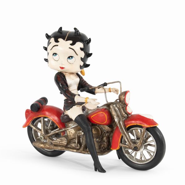 Statua Betty Boop motociclista  - Asta POP Culture e Manifesti d'Epoca - Associazione Nazionale - Case d'Asta italiane