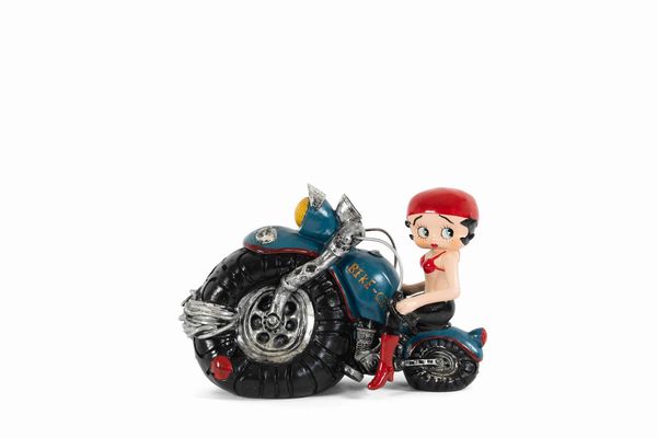 Statua Betty Boop motociclista  - Asta POP Culture e Manifesti d'Epoca - Associazione Nazionale - Case d'Asta italiane