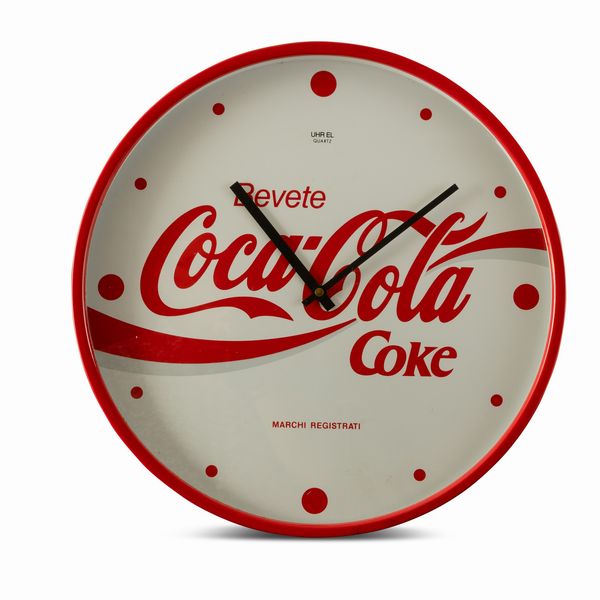 Orologio Coca-Cola  - Asta POP Culture e Manifesti d'Epoca - Associazione Nazionale - Case d'Asta italiane