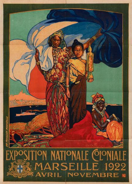 David Dellepiane : Exposition Nationale Coloniale Marseille 1922  - Asta POP Culture e Manifesti d'Epoca - Associazione Nazionale - Case d'Asta italiane
