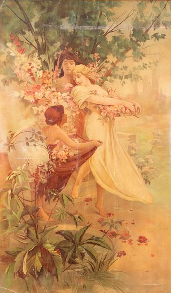 Alphonse Mucha : Les Fleures  - Asta POP Culture e Manifesti d'Epoca - Associazione Nazionale - Case d'Asta italiane