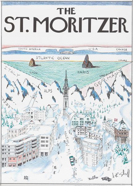 Artista non identificato : St. Moritz  - Asta POP Culture e Manifesti d'Epoca - Associazione Nazionale - Case d'Asta italiane