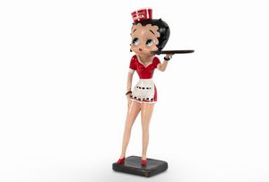 Statua Betty Boop cameriera  - Asta POP Culture e Manifesti d'Epoca - Associazione Nazionale - Case d'Asta italiane