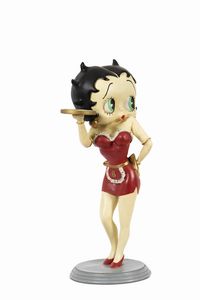 Statua Betty Boop cameriera con vassoio  - Asta POP Culture e Manifesti d'Epoca - Associazione Nazionale - Case d'Asta italiane