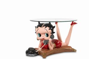 Betty Boop Tavolino da Salotto  - Asta POP Culture e Manifesti d'Epoca - Associazione Nazionale - Case d'Asta italiane