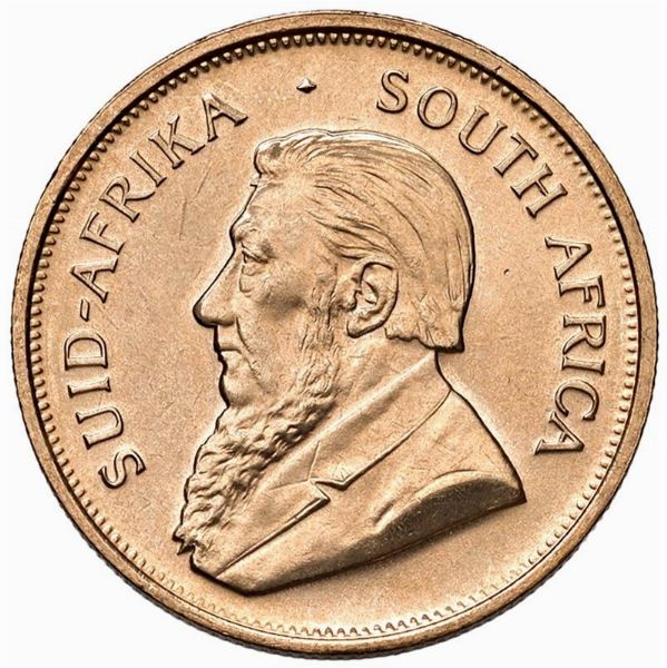 SUDAFRICA. KRUGERRAND 1974  - Asta Medaglie napoleoniche, monete toscane di grande modulo. Aurea: monete e medaglie d'oro - Associazione Nazionale - Case d'Asta italiane