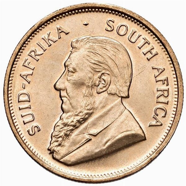 SUDAFRICA. KRUGERRAND 1974  - Asta Medaglie napoleoniche, monete toscane di grande modulo. Aurea: monete e medaglie d'oro - Associazione Nazionale - Case d'Asta italiane