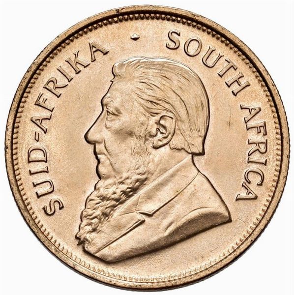 SUDAFRICA. KRUGERRAND 1975  - Asta Medaglie napoleoniche, monete toscane di grande modulo. Aurea: monete e medaglie d'oro - Associazione Nazionale - Case d'Asta italiane