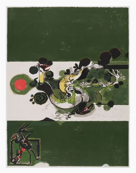 Graham Sutherland : Untitled.  - Asta Arte antica, moderna e contemporanea - Associazione Nazionale - Case d'Asta italiane