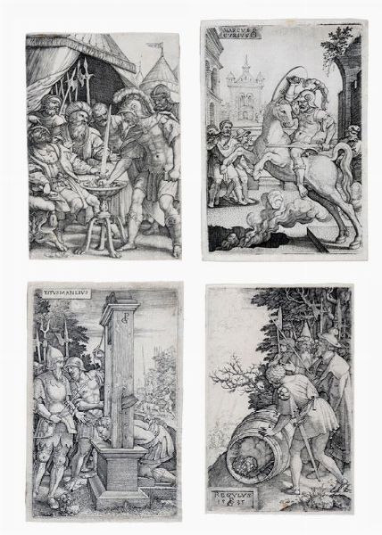 GEORG PENCZ : Eroi della storia romana.  - Asta Arte antica, moderna e contemporanea - Associazione Nazionale - Case d'Asta italiane