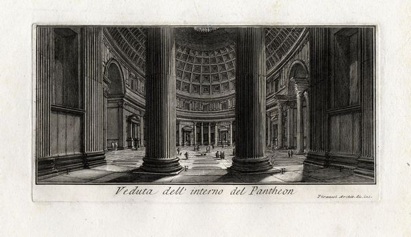 GIOVANNI BATTISTA PIRANESI : Lotto di dodici piccole tavole da Le antichit romane.  - Asta Arte antica, moderna e contemporanea - Associazione Nazionale - Case d'Asta italiane