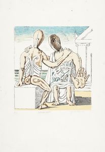 Giorgio de Chirico - Colloquio segreto.