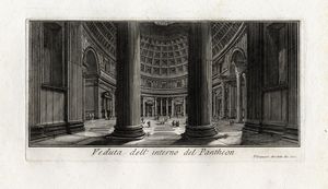 GIOVANNI BATTISTA PIRANESI : Lotto di dodici piccole tavole da Le antichit romane.  - Asta Arte antica, moderna e contemporanea - Associazione Nazionale - Case d'Asta italiane