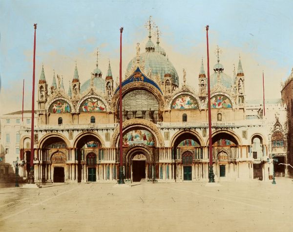 Carlo Naya : Venezia. Basilica di San Marco.  - Asta Fotografie storiche - Associazione Nazionale - Case d'Asta italiane