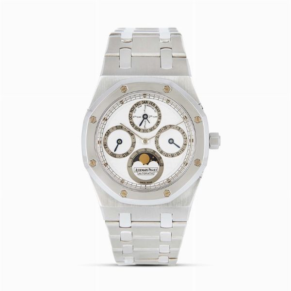 AUDEMARS PIGUET ROYAL OAK QUANTIEME PERPETUEL REF. 25820SP.OO.0944SP.03 ACCIAIO E PLATINO  - Asta Orologi da polso e da tasca  - Associazione Nazionale - Case d'Asta italiane