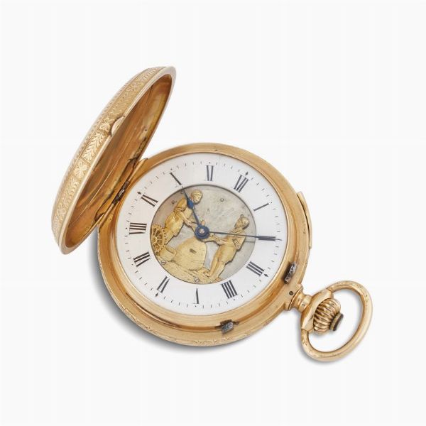 G. OTHENIN & CIE OROLOGIO DA TASCA RIPETIZIONE QUARTI N. 265XX  - Asta Orologi da polso e da tasca  - Associazione Nazionale - Case d'Asta italiane