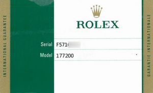 ROLEX : ROLEX OYSTER PERPETUAL MEDIO REF.177200 N. F57105XX ANNO 2004  - Asta Orologi da polso e da tasca  - Associazione Nazionale - Case d'Asta italiane