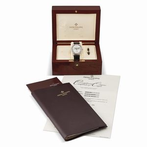 PATEK PHILIPPE : PATEK PHILIPPE QUANTIEME ANNUEL ORO BIANCO REF. 5035G N. 42082XX ANNO 2003  - Asta Orologi da polso e da tasca  - Associazione Nazionale - Case d'Asta italiane