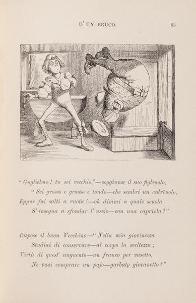 Lewis Carroll : Le avventure dAlice nel paese delle meraviglie. Tradotte dall'inglese da T. Pietrocla-Rossetti. Con 42 vignette di Giovanni Tenniel.  - Asta Libri, autografi e stampe - Associazione Nazionale - Case d'Asta italiane