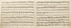 Sonate  violino, e violone, o cimbalo del Sig. Arcangelo Corelli divise in due parti. Ad uso di Gio. Iannarilli Verulano  - Asta Libri, autografi e stampe - Associazione Nazionale - Case d'Asta italiane