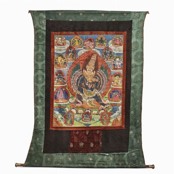 THANGKA, TIBET, SEC. XVIII  - Asta Arte Orientale | 东方艺术 - Associazione Nazionale - Case d'Asta italiane