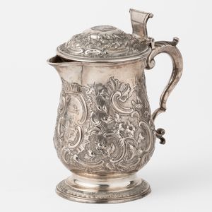 Mug. Argento fuso, sbalzato e cesellato. Londra 1784. Argentiere TL (non identificato)  - Asta Argenti da Collezione | Antichi - Associazione Nazionale - Case d'Asta italiane