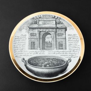 Piero Fornasetti : Milano, 1960 ca  - Asta Solo Fornasetti - Associazione Nazionale - Case d'Asta italiane