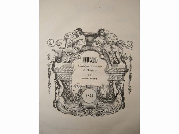 Museo scientifico, letterario ed artistico...  - Asta La Collezione Bucciarelli: libri antichi ed incunaboli - Associazione Nazionale - Case d'Asta italiane