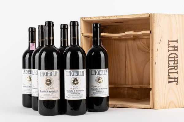 Toscana : La Gerla Vigna gli Angeli Brunello di Montalcino (6 BT)  - Asta Vini e distillati - Associazione Nazionale - Case d'Asta italiane