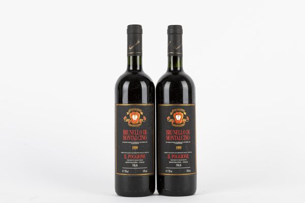 Toscana : Il Poggione Brunello di Montalcino (2 BT)  - Asta Vini e distillati - Associazione Nazionale - Case d'Asta italiane