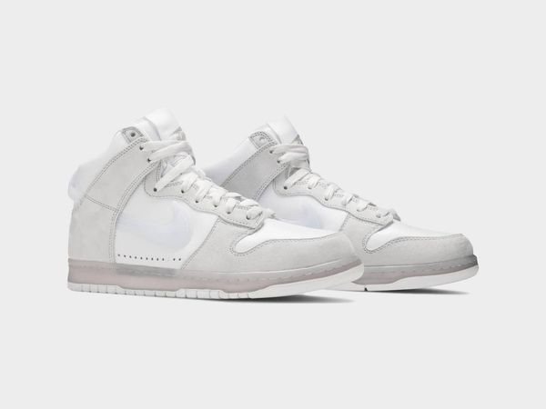 Nike : Dunk High Slam Jam White Pure Platinum / Taglia US 4 EUR 36  - Asta Christmas Pop: arte, sneakers e design - Associazione Nazionale - Case d'Asta italiane