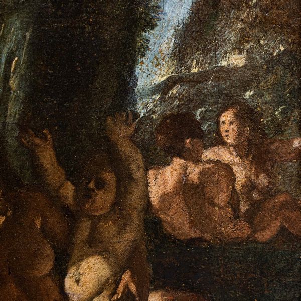 Scuola ferrarese del XVII secolo Il paradiso in terra o let delloro  - Asta Old Masters - Associazione Nazionale - Case d'Asta italiane