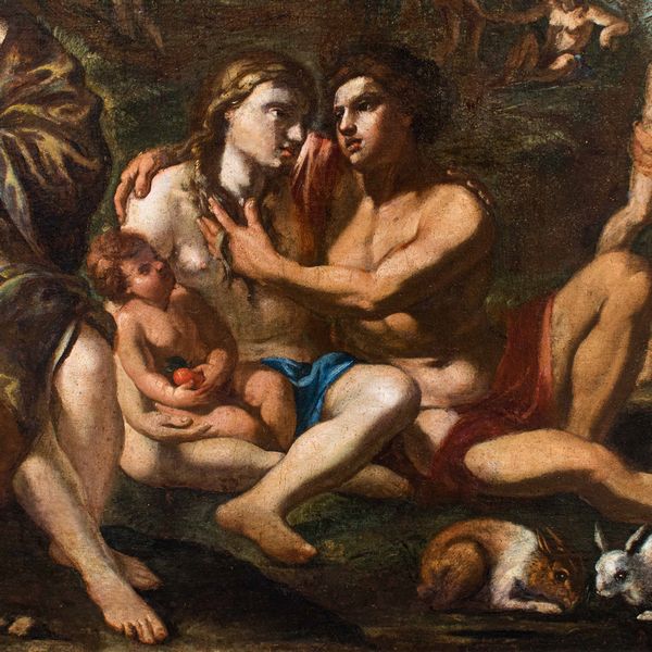 Scuola ferrarese del XVII secolo Il paradiso in terra o let delloro  - Asta Old Masters - Associazione Nazionale - Case d'Asta italiane