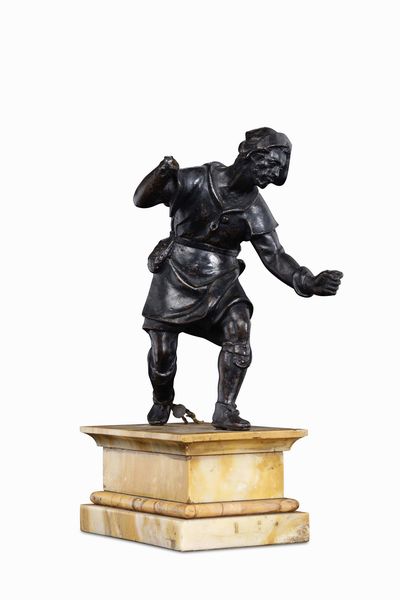 Uccellatore. Bronzo fuso e patinato. Arte toscana del XVI secolo. Ambito di Gianbologna (1529-1608)  - Asta Scultura e Oggetti d'Arte - Associazione Nazionale - Case d'Asta italiane