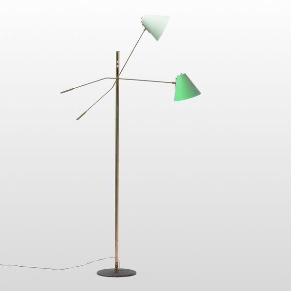 STILUX : Lampada da terra a bracci orientabili  - Asta Design Lab - Associazione Nazionale - Case d'Asta italiane