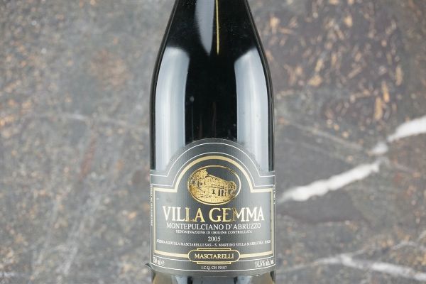 Montepulciano d’Abruzzo Villa Gemma Masciarelli 2005  - Asta Smart Wine 2.0 | Click & Drink - Associazione Nazionale - Case d'Asta italiane