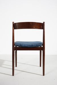 FRATTINI GIANFRANCO (1926 - 2004) : Quattro sedie 101 per Figli di Amedeo Cassina  - Asta Asta 393 | DESIGN E ARTI DECORATIVE DEL NOVECENTO Online - Associazione Nazionale - Case d'Asta italiane