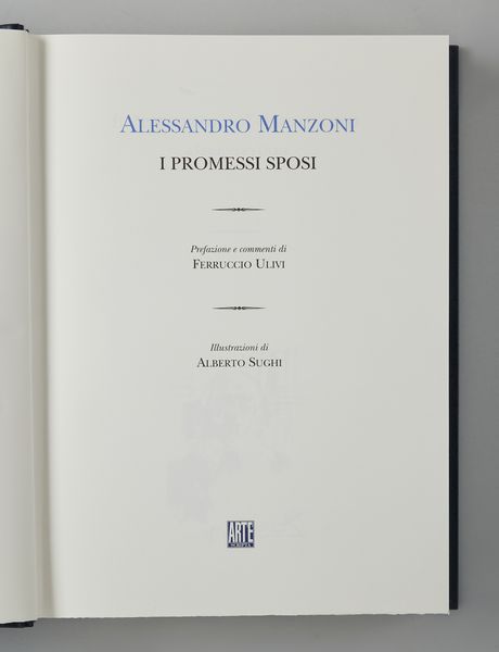 SUGHI ALBERTO (n. 1928) : Promessi sposi.  - Asta Asta 394 | ARTE MODERNA E CONTEMPORANEA Virtuale - Associazione Nazionale - Case d'Asta italiane