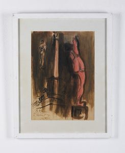 BROGGINI  LUIGI (1908 - 1983) : Studio per fontana romana.  - Asta Asta 394 | ARTE MODERNA E CONTEMPORANEA Virtuale - Associazione Nazionale - Case d'Asta italiane