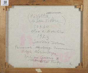 TERRUSO SAVERIO (1939 - 2003) : Rivolta a San Vittore.  - Asta Asta 394 | ARTE MODERNA E CONTEMPORANEA Virtuale - Associazione Nazionale - Case d'Asta italiane